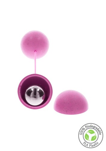Fuck Green Sphere Balls - Вагинальные шарики, 3,2 см (розовый)
