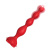 Rosestick Red, 9 Vibration Functions - Анальный стимулятор, 19,5 см (красный) Rosestick Red, 9 Vibration Functions - Анальный стимулятор, 19,5 см (красный)
