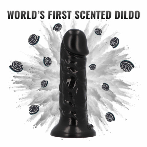 Фалоімітатор з ароматом лакриці - Toyz4lovers Delicious Dildo Liquorice, 15 см - купити в Україні | Секс шоп SEX-SHOP.ua