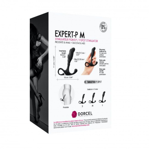 Dorcel Expert P - M массажер простаты, 11х2.55 см