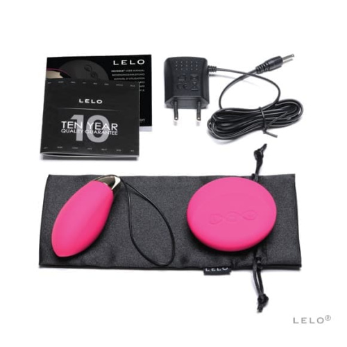 Lelo Lyla 2 Design Edition - виброяйцо с дистанционным управлением, 8х4 см (черный)