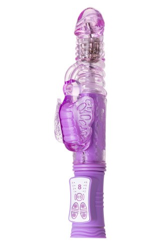 Toyfa A-Toys High-Tech Fantasy - Вибратор с клиторальным стимулятором, 24 см