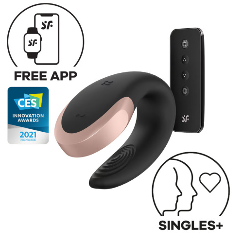 Вибратор для пар со смарт управлением Satisfyer Double Love