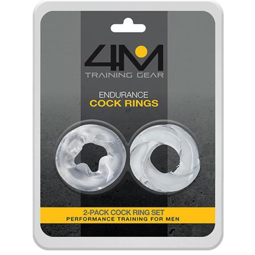 Эрекционное кольцо 4M Endurance Cock Rings, 2 Pack