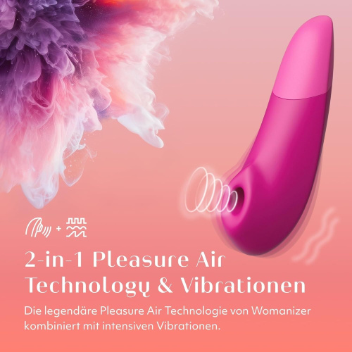 Вакуумний стимулятор клітора з вібрацією Womanizer Enhance - купити в Україні | Секс шоп SEX-SHOP.ua