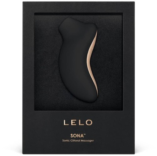 Lelo Sona - бесконтактный звуковой стимулятор клитора, 11.5х5.6 см  (черный)