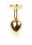 Металлическая анальная пробка с кристаллом Boss Jewellery Gold Plug Light Металлическая анальная пробка с кристаллом Boss Jewellery Gold Plug Light