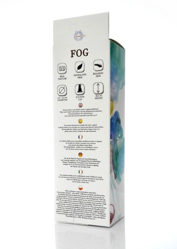Boss Fog Dildo - реалистичный фаллоимитатор, 19.5х4.5 см (бежевый)