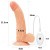 LoveToy Easy Strapon Set 8.5'' - мягкий страпон с реалистичным вибратором, 21.5х4.5 см (телесный)