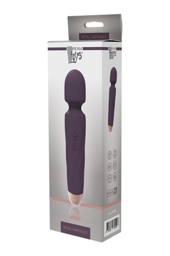 Dream Toys Royal Fantasies Nomia - Вибромассажер, 19,5 см (бордовый)