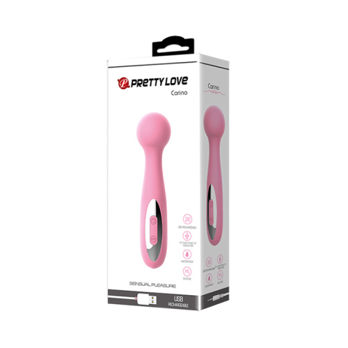 LyBaile - Pretty Love Carina Vibrator Light - Вибратор, 15х3.8 см