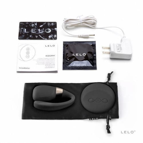 Lelo Tiani 3 - Вибратор для пар, 7х3.2 см (черный)