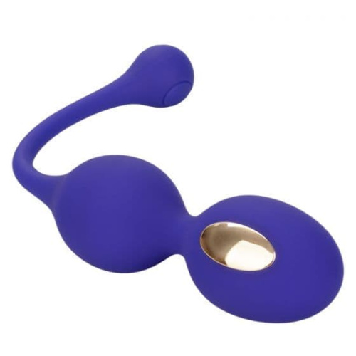 CalExotics E-stim Dual Kegel Exerciser - вагинальные шарики с электростимуляцией, 3,25 см