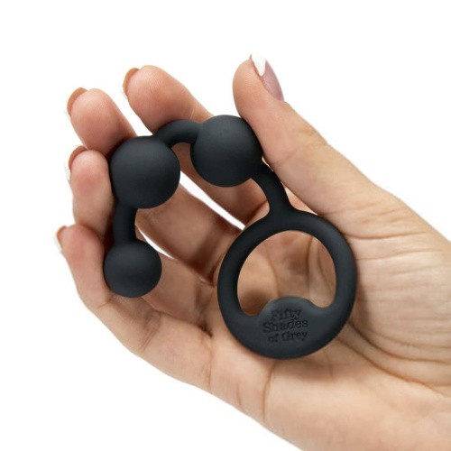 Анальные бусы Fifty Shades of Grey, Carnal Bliss Anal Beads, 7х3 см
