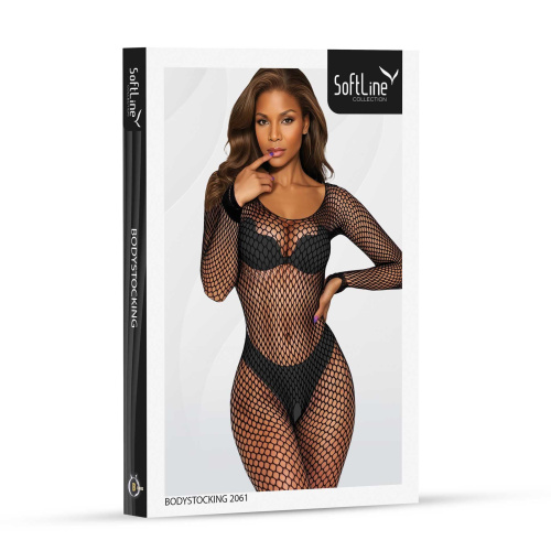 Бодистокинг SoftLine Bodystocking 2061, One Size
