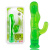 LoveToy G Spot vibrator Green - вибратор-кролик для точки G, 16х2.9 см
