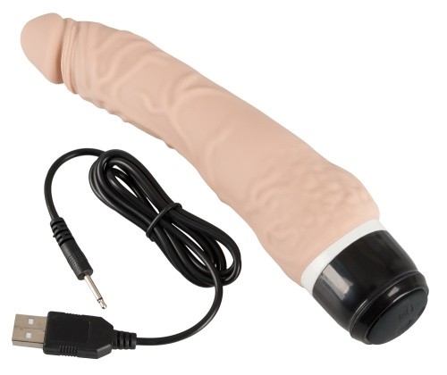 Orion - Classic Silicone # 3 Rechargeable - Вибратор реалистичный, 21.2х4.4 см