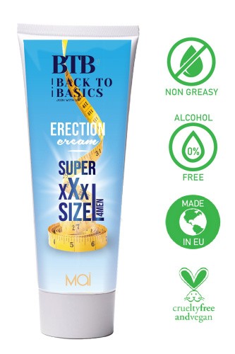 MAI BTB XXL Cream  - Крем для эрекции и увеличения члена, 75 мл