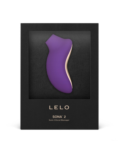 Lelo Sona 2 - Звуковий стимулятор клітора, 10х5.6 см (фіолетовий) - купити в Києві, Україні