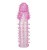 Trinity Vibes Textured Penis Extender and Vibe Sleeve - Насадка на пенис, 13.6х4.3 см Trinity Vibes Textured Penis Extender and Vibe Sleeve - Насадка на пенис, 13.6х4.3 см
