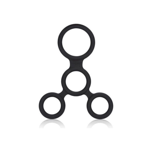 Calexotics Silicone Full Erection Spreader Cock Ring - Эрекционное кольцо