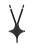 Passion - 028 BODY HARRY black - Чоловічий боді на лямках, XXL/XXXL - купити в Києві, Україні