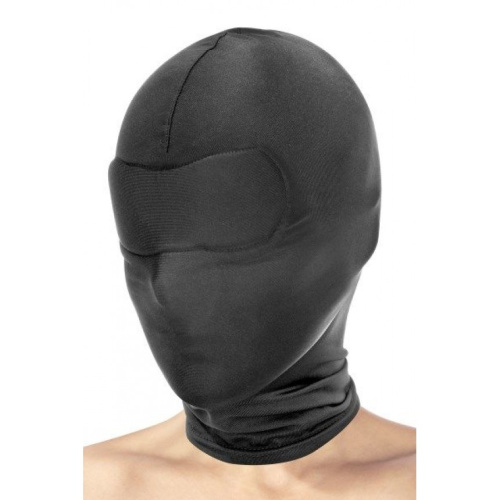 Fetish Tentation Closed Hood - Капюшон для БДСМ із закритими очима та ротом - купити в Києві, Україні