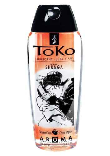 Shunga Toko Aroma Lubricant Tangerine - оральный лубрикант со вкусом мандарина, 165 мл