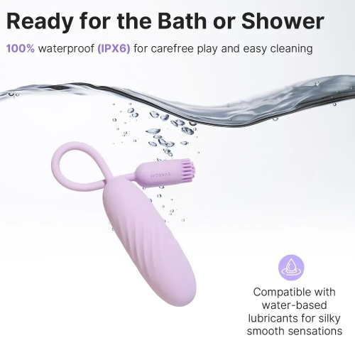 Віброяйце зі смарт управлінням Svakom Plume Pastel Lilac - купити в Україні | Секс шоп SEX-SHOP.ua