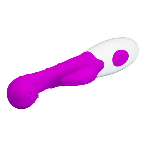LyBaile Pretty Love Vibrator Arthur - Вибратор с рельефной головкой, 20х3.2 см (фиолетовый)