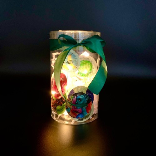 ONE Christmas Box с гирляндой, 14 шт