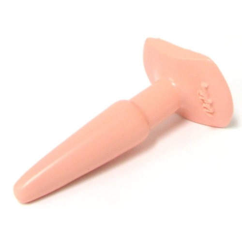 Doc Johnson Classic Butt Plug Smooth Small - Анальная пробка, малая 11Х2,5 см (телесная)
