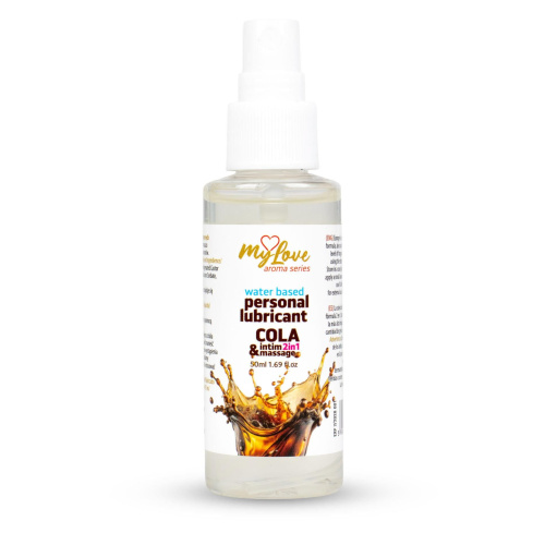2в1 лубрикант и массажный гель - MyLove Aroma Series Intim&Massage Cola, 50 мл