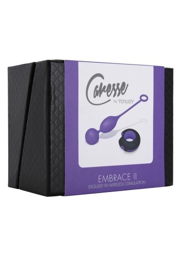 Embrace II Remote Control Egg - Виброяйцо, 10 см (пурпурный)