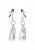 CalExotics Playful Tassels Nipple Clamps зажимы для сосков с кисточками (серебристый) CalExotics Playful Tassels Nipple Clamps зажимы для сосков с кисточками (серебристый)