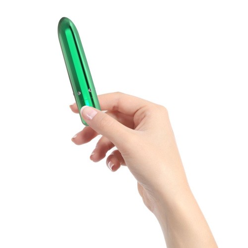 PowerBullet - Pretty Point Rechargeable Teal - вибропуля, 10х1.9 см (бирюзовый)