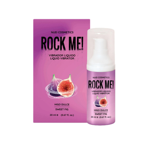 Жидкий вибратор NUEI ROCK ME! 20 мл (сладкий инжир)