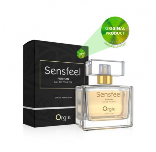 Orgie Sensfeel Man чоловіча туалетна вода афродизіак з феромонами, 50 мл - купити в Києві, Україні