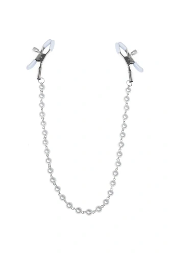 Feral Feelings - Nipple clamps Pearls - Затискачі для сосків з перлами - купити в Києві, Україні