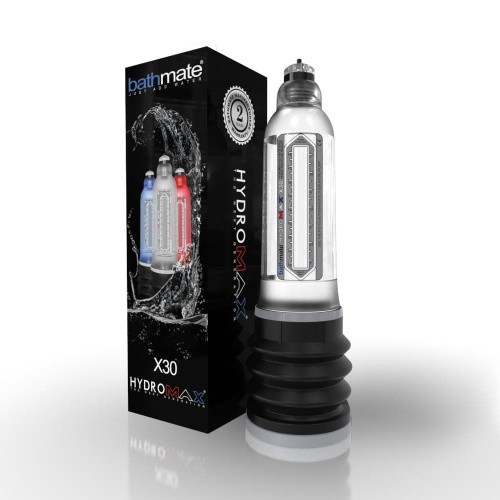 Bathmate Hydromax X30 - Гидронасос для увеличения члена, 22х5 см (прозрачный)