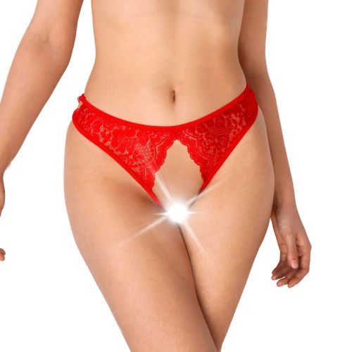 Кружевные трусики с открытым доступом Art of Sex - Mia, L-2XL