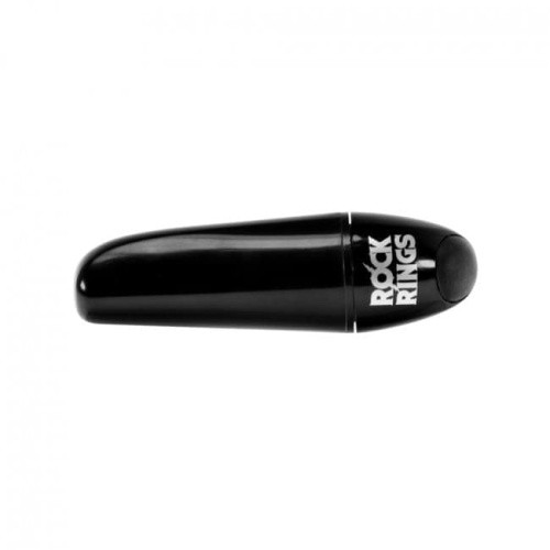 Rock Rings The Wrecking Ball Black - виброкольцо с шариком, 12х2.8 см (черный)