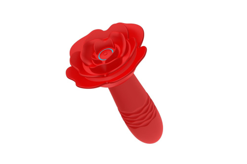 Анальная пробка B-Series Cute Rose Thrusting Anal Plug