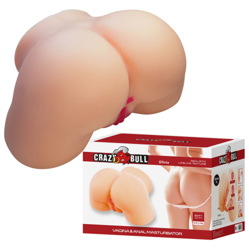 Мастурбатор торс Crazy Bull Olivia - купити в Україні | Секс шоп SEX-SHOP.ua
