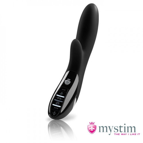 Mystim Daring Danny eStim - Вібратор-кролик з електростимуляцією, 27х3.5 (чорний) - купити в Києві, Україні