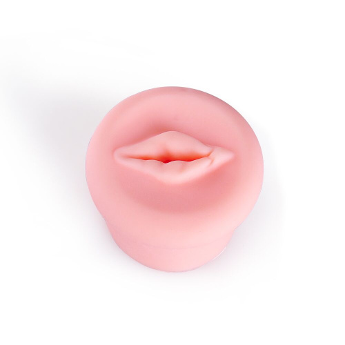 Men Powerup Vagina - насадка-вагина для помпы, 5х7.5 см (бежевый)