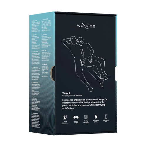 Смарт-виброкольцо WE-VIBE VERGE 2 Black