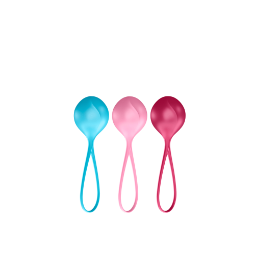 Satisfyer Strengthening Balls набор вагинальных шариков 3шт, 3,8 см