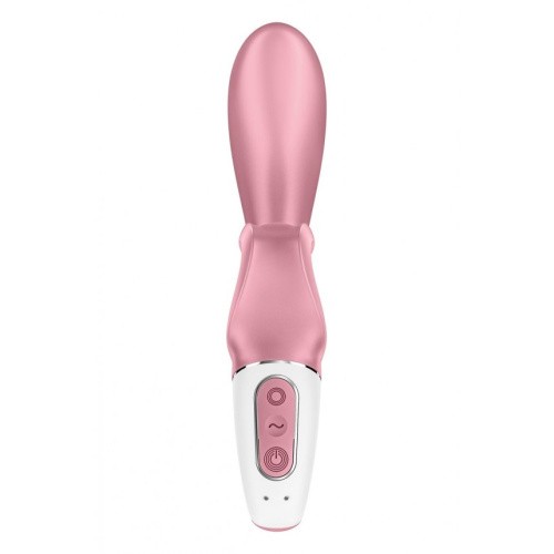 Satisfyer Hug Me - Нежный вибратор-кролик, 21 см (розовый)