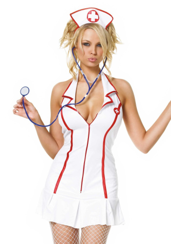 Эротический костюм медсестры Leg Avenue Head Nurse, M/L